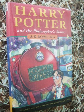 1997 Uk First Edition,  Harry Potter &the Philosopher/sorcerer 