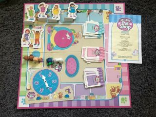 Vintage 1993 Littlest Pet Shop Lps Matching Board Game - Complete