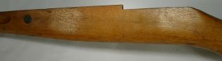 Vintage Chinese SKS wooden Rifle Stock Steel butt plate good spring bolt action 3