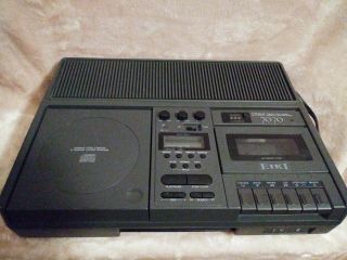Vintage Eiki Model 7070a Stereo Cd Player Cassette Recorder Combo