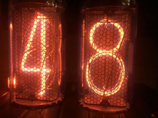 6 x IN - 18 NIXIE TUBES matched for clock DIY || & || FROM FACTORY BOX 2