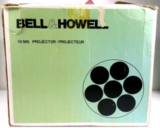 Bell & Howell 10MS Dual 8mm 8mm/ Std 8mm Variable Speed Movie Projector 5