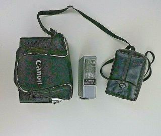 Canon Canonet 28 Vintage Film Camera Canolite D Flash 40mm 1:2.  8 Lens 3
