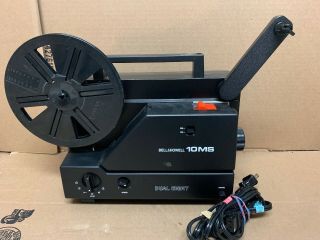 Bell & Howell 10ms Dual 8mm 8 Std 8 Variable Speed Movie Projector