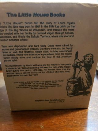 Laura Ingalls Wilder - Little House on the Prairie Vintage Complete 9 Book Set 3