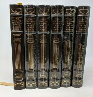 The Decline And Fall Of The Roman Empire Gibbon Easton Press 6 Volume Set