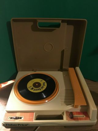 Vintage Fisher Price Record Player Phonograph 1978