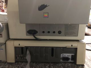 Apple IIE Computer AA11040B Monitor A2M2010 W/ 2 Drives and software. 4