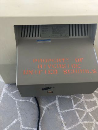 Apple IIE Computer AA11040B Monitor A2M2010 W/ 2 Drives and software. 8