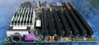 386/486 Hybrid Motherboard VLB Vesa ISA | 386DX - 40 & 486DX2 - 66,  8MB memory 5