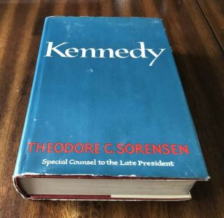 Kennedy by Theodore C Sorensen (1965,  Hardcover) Biography John F Kennedy 4