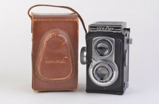 & Ciro Flex Tlr W/wollensak 85mm F3.  5 Lens,  Case,  Read