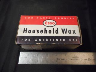 Esso Household Wax Vintage