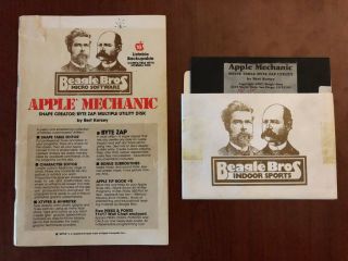 Apple Mechanic,  Apple Ii 2 Software,  Beagle Bros