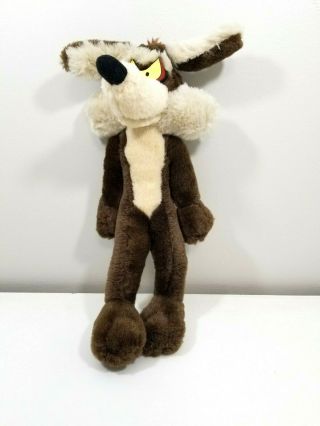 Vintage Wile E.  Coyote Plush 15 " Looney Tunes By Ace Novelty Co 1996