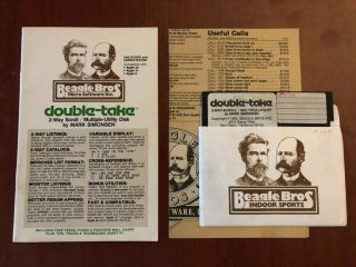 Double Take,  Apple II 2 software,  Beagle Bros, 2