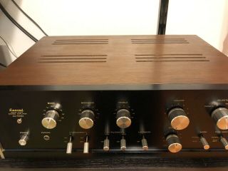 Sansui Au - 555a Stereo Amplifier Cleaned And