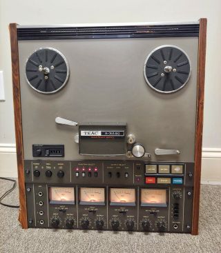 Teac A - 3440 Reel - To - Reel 4 Channel Tape Deck -