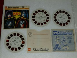 Kiss View - Master - Complete - 21 3d Pictures - Vintage Gaf - Gene Paul Ace Peter