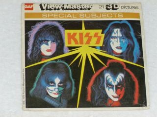 KISS VIEW - MASTER - Complete - 21 3D PICTURES - Vintage GAF - GENE Paul ACE Peter 3