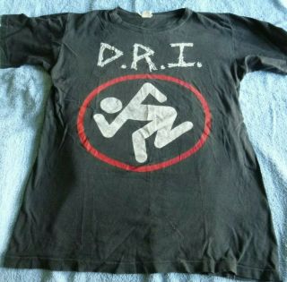 D.  R.  I.  Vintage Four Of A Kind 1988 Tour T - Shirt