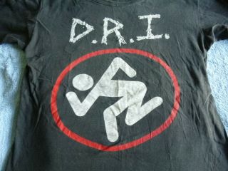 D.  R.  I.  vintage Four Of A Kind 1988 tour t - shirt 2