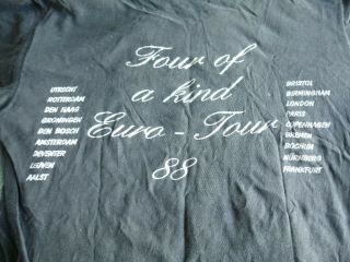 D.  R.  I.  vintage Four Of A Kind 1988 tour t - shirt 4