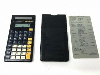 Scientific Lcd Calculator Texas Instruments Ti - 30 Slr,  Plus Vintage Ti - 30slr,