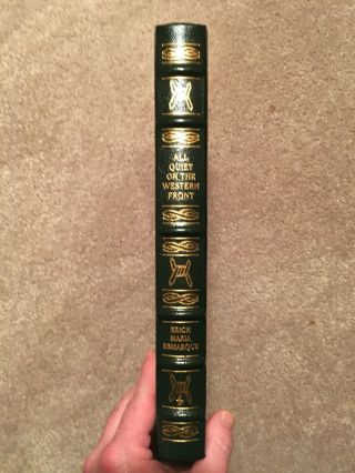 Easton Press All Quiet On The Western Front Erich Maria Remarque FINE 2