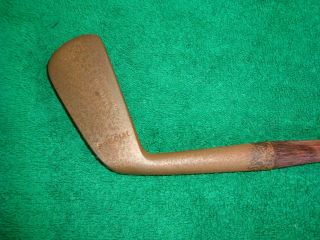 Vintage Hammer Forged Special Mid Iron Left Hand GOLF Club HICKORY SHAFT 2
