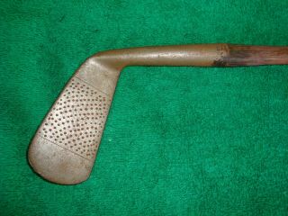 Vintage Hammer Forged Special Mid Iron Left Hand GOLF Club HICKORY SHAFT 3