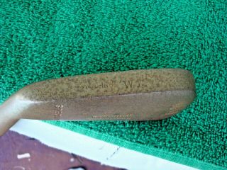 Vintage Hammer Forged Special Mid Iron Left Hand GOLF Club HICKORY SHAFT 4