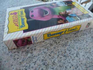 Vintage Barney & Friends Caring Means Sharing 1992 VHS Time Life Tape Video 5