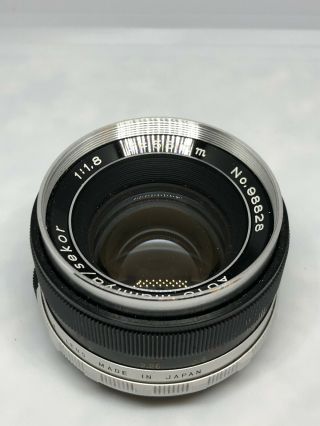 Vintage Mamiya / Sekor 35mm Camera Lens Only Japan 4