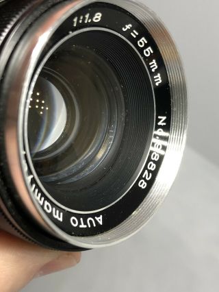 Vintage Mamiya / Sekor 35mm Camera Lens Only Japan 5