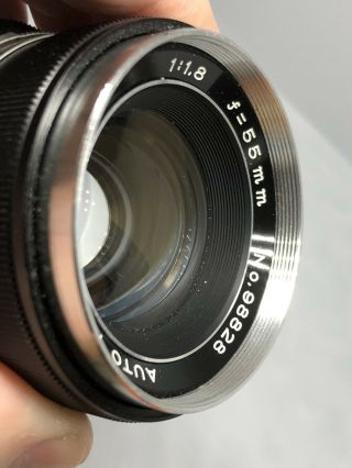 Vintage Mamiya / Sekor 35mm Camera Lens Only Japan 6