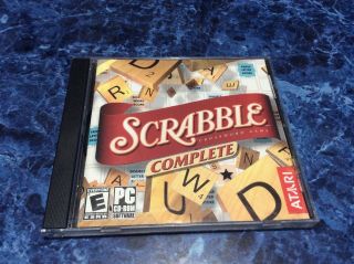 2005 Scrabble Crossword Complete By Cosmi For Pc - Vintage Computer Game Windows