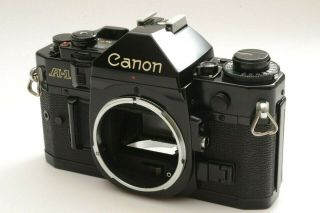 【as - Is】canon A - 1 Body Black Film Camera Slr From Japan 1283757/k589