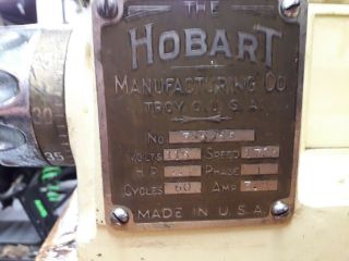 Commercial Hobart Vintage deli meat cheese slicer 115V 7