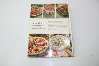 BETTER HOMES & GARDENS Vintage Cookbook Casserole Plus One Dish Meals 1961 1960s 2