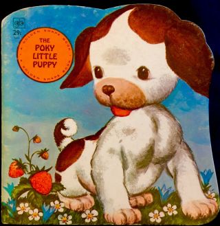 The Poky Little Puppy Book Vintage 1970 