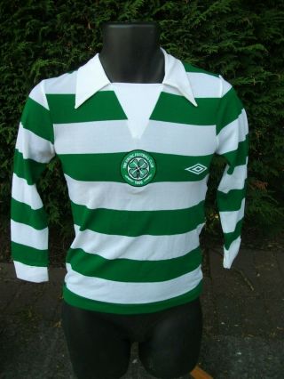 Vintage Umbro Celtic 1977 Football Shirt
