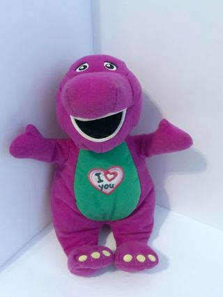 Vintage 10  Barney Singing I Love You Song Plush Doll Toy