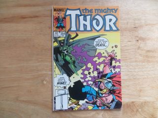 1985 Vintage Thor 354 Beta Ray Bill Signed By Walt Simonson,  Story & Art,  Poa