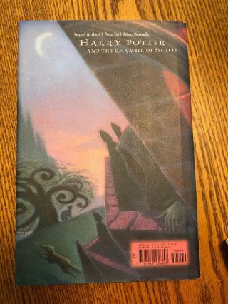 Harry Potter and the Prisoner of Azkaban,  1st US Edition 2