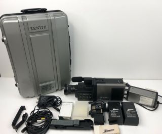 Zenith Video Movie Vm - 6000 Film Camera Full Set Case