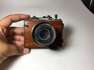 Antique Thornton Pickard Beck Symmetrical Lens & Wood Roller Blind Shutter