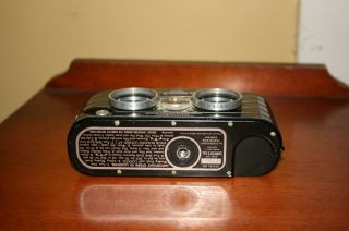 Sawyer View Master Personal Stereo Camera - c1952 - Leather Case 5