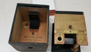 RARE Antique Kodak No 2 Falcon box camera 1890 ' s 3