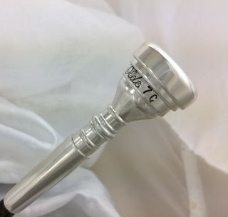 Trumpet Olds 7c Vintage Mouthpiece Finish Silver Plate.